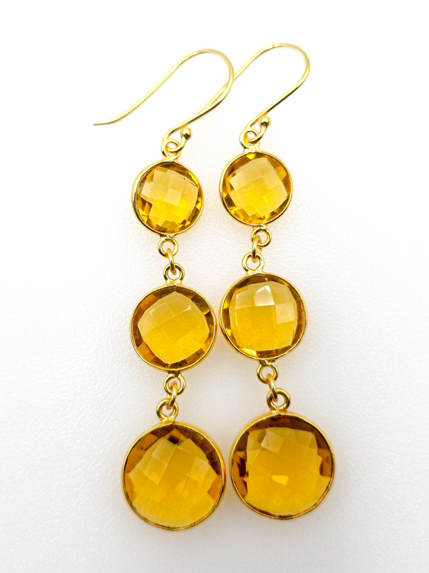 Dangling Citrine - Elsavida