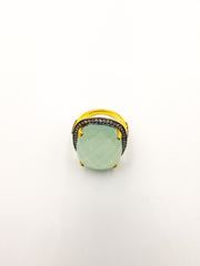 Lime Green Chalcedony - Elsavida