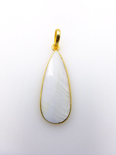 Teardrop Shaped Mother of Pearl - Elsavida