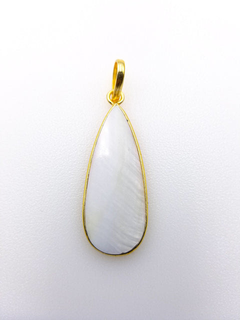 Teardrop Shaped Mother of Pearl - Elsavida